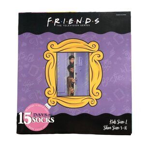 FRIENDS 15 Days of Socks Advent Socks Shoe Size 3-10